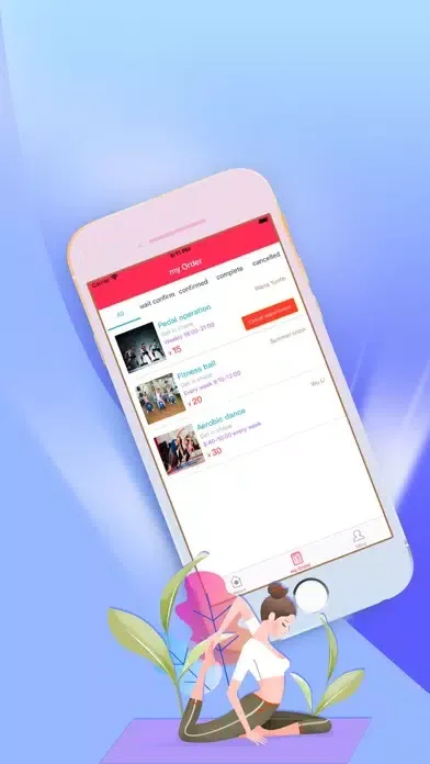 Capturas de pantalla de Isha exercise Class