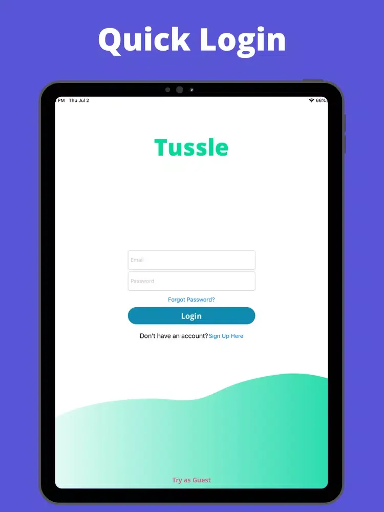 Tussle - Local Job Finder iPad  سکرین شاٹس