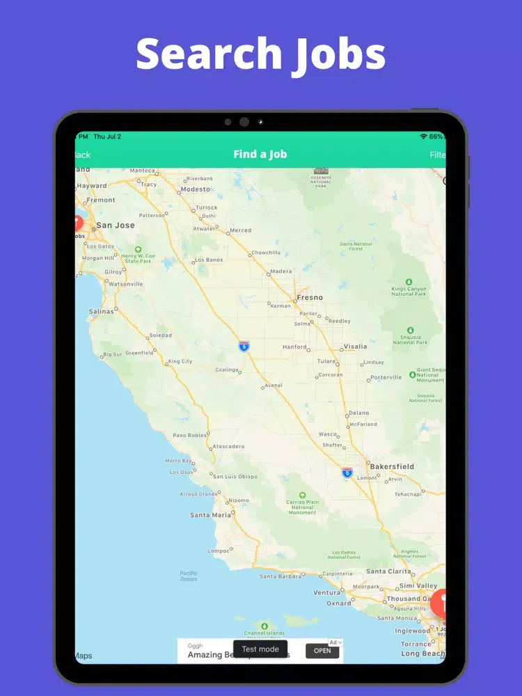 Tussle - Local Job Finder iPad  سکرین شاٹس