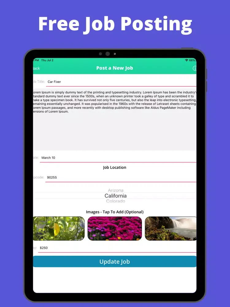 Tussle - Local Job Finder iPad  سکرین شاٹس