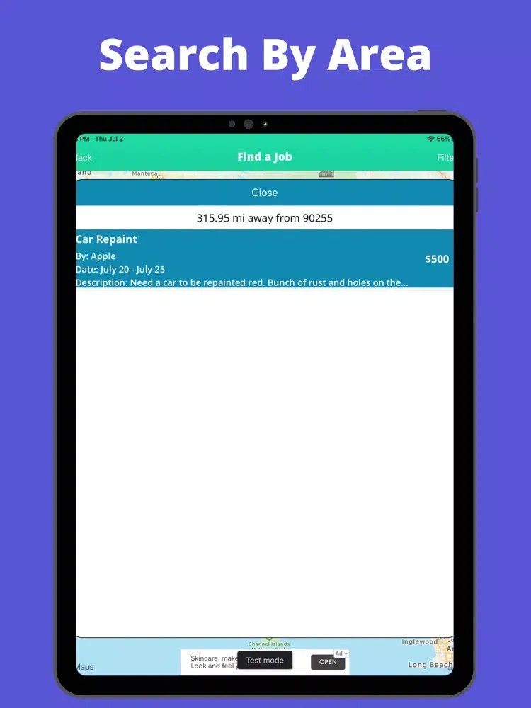 Tussle - Local Job Finder iPad  سکرین شاٹس