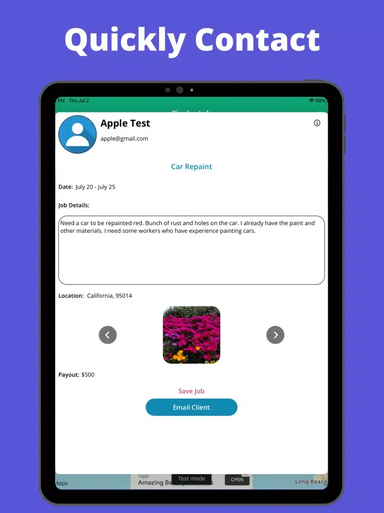 Tussle - Local Job Finder iPad  سکرین شاٹس
