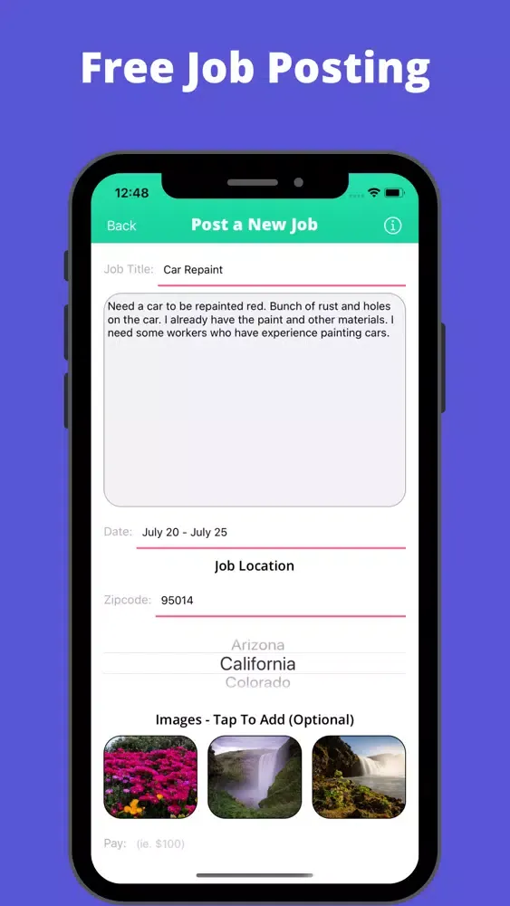 Tussle - Local Job Finder سکرین شاٹس