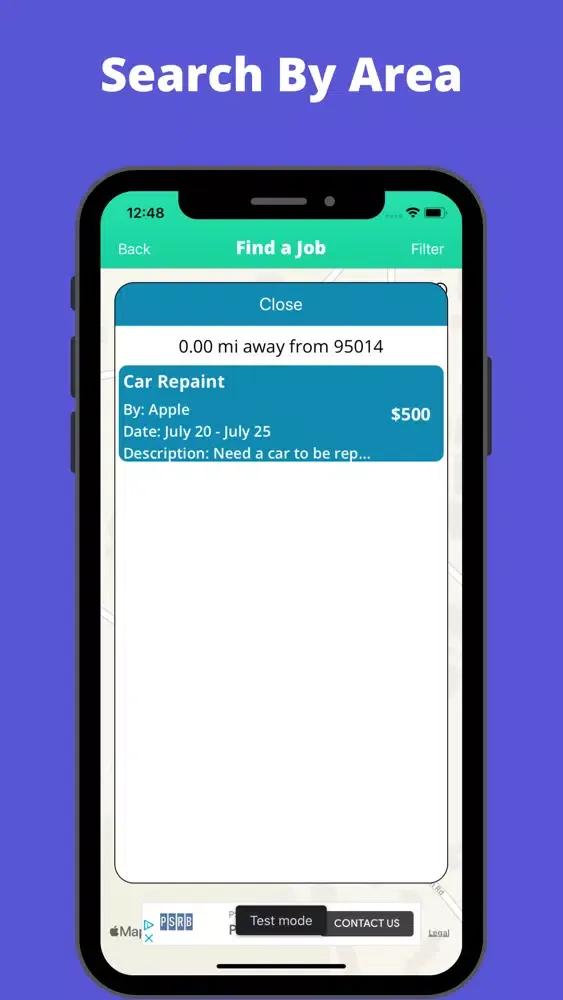 Tussle - Local Job Finder سکرین شاٹس