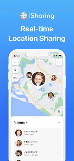 iSharing: GPS Location Tracker Screenshots