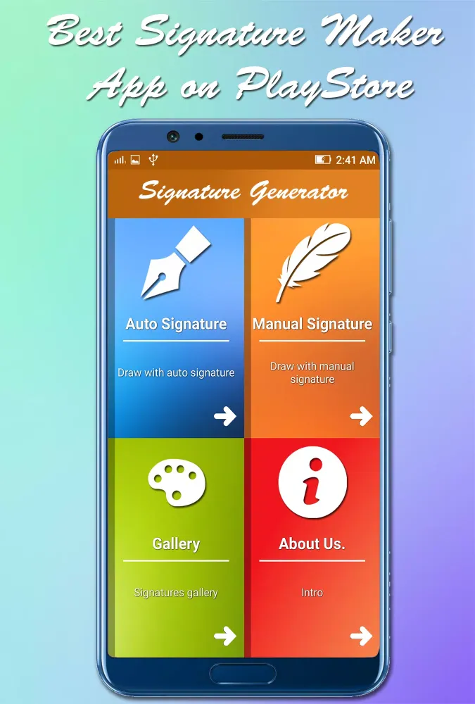 Signature Generator – Fancy Styles Screenshots