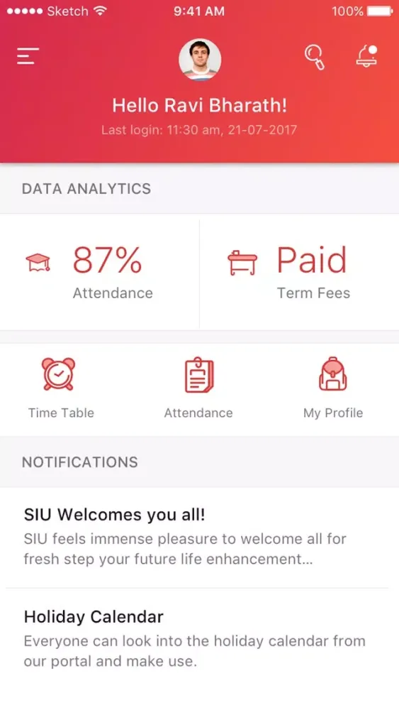 AMS System سکرین شاٹس