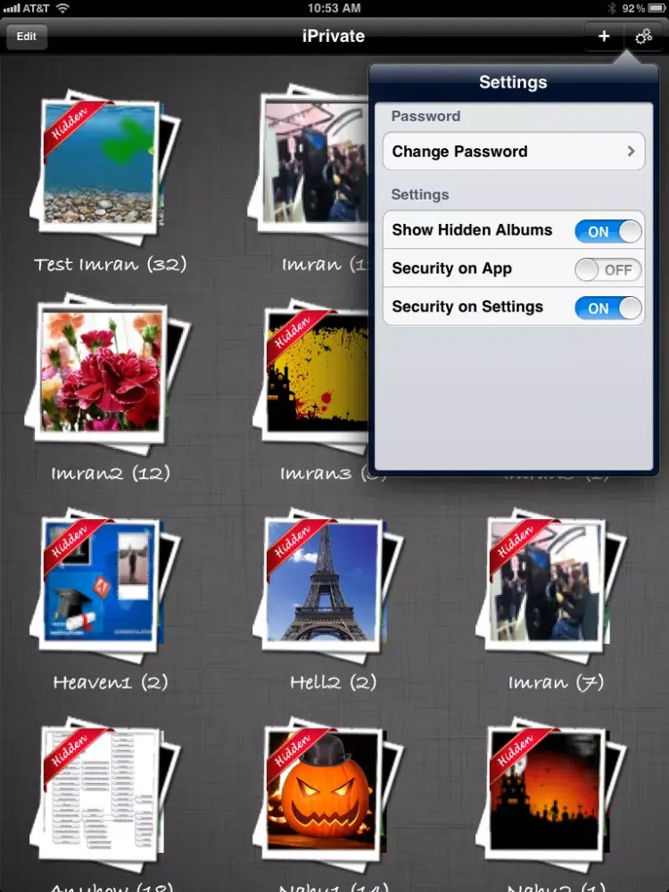 Screenshot di iPrivate Lite iPad 