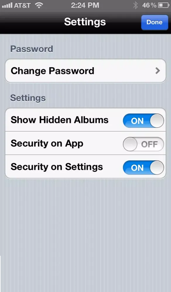 Screenshot di iPrivate Lite