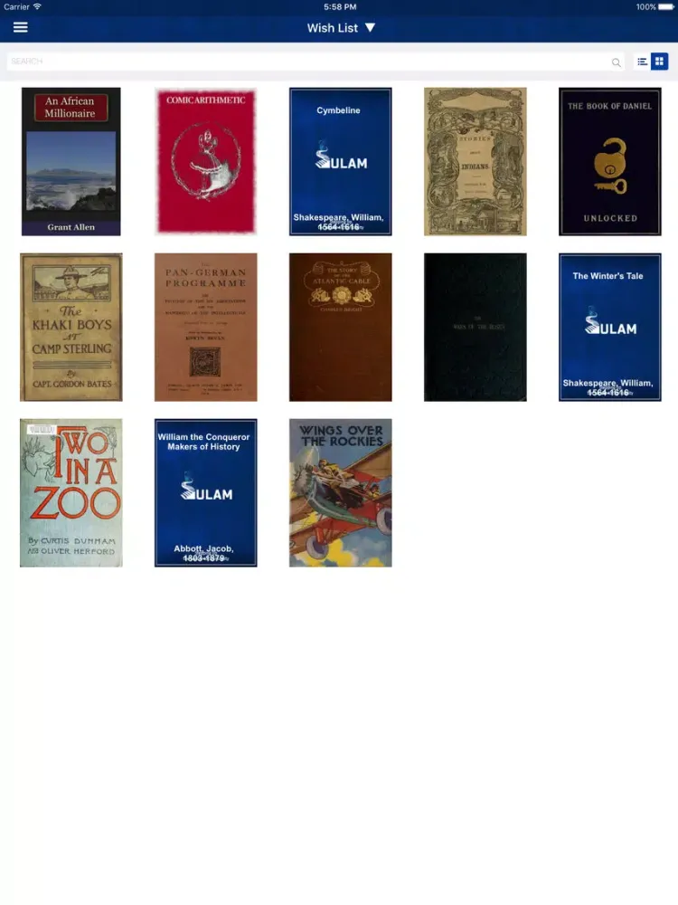 Zrzuty ekranu Sulam iPad 