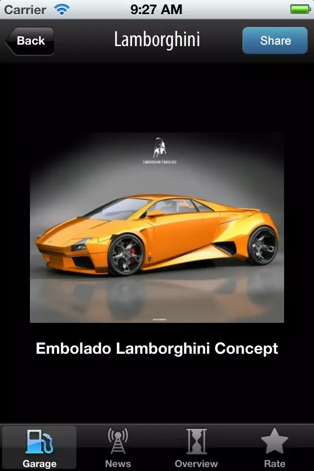 Tangkapan skrin Sports Cars+