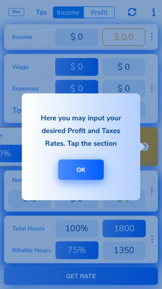 صور Hourly Rate Calc