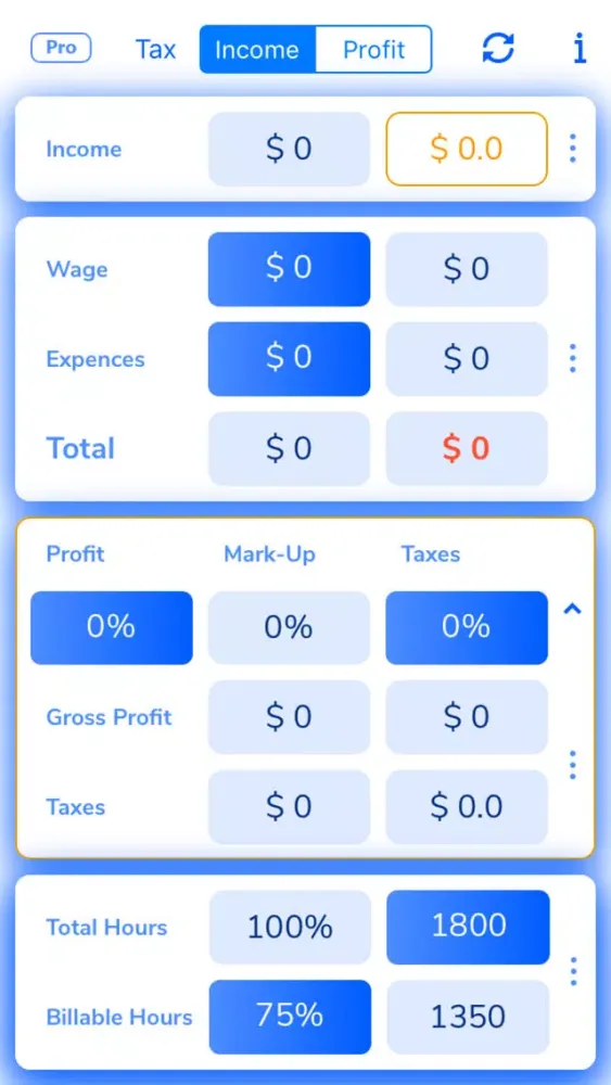 صور Hourly Rate Calc