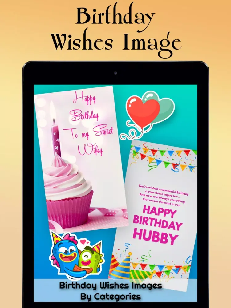 Скриншоты Birthday Wishes Images iPad 