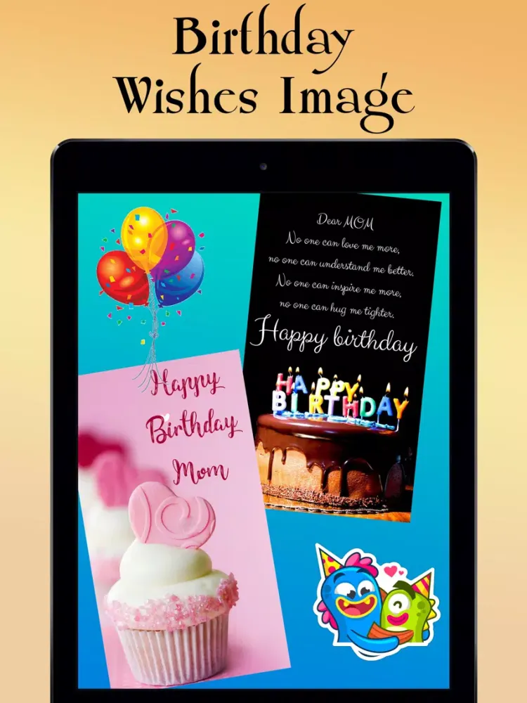 Скриншоты Birthday Wishes Images iPad 