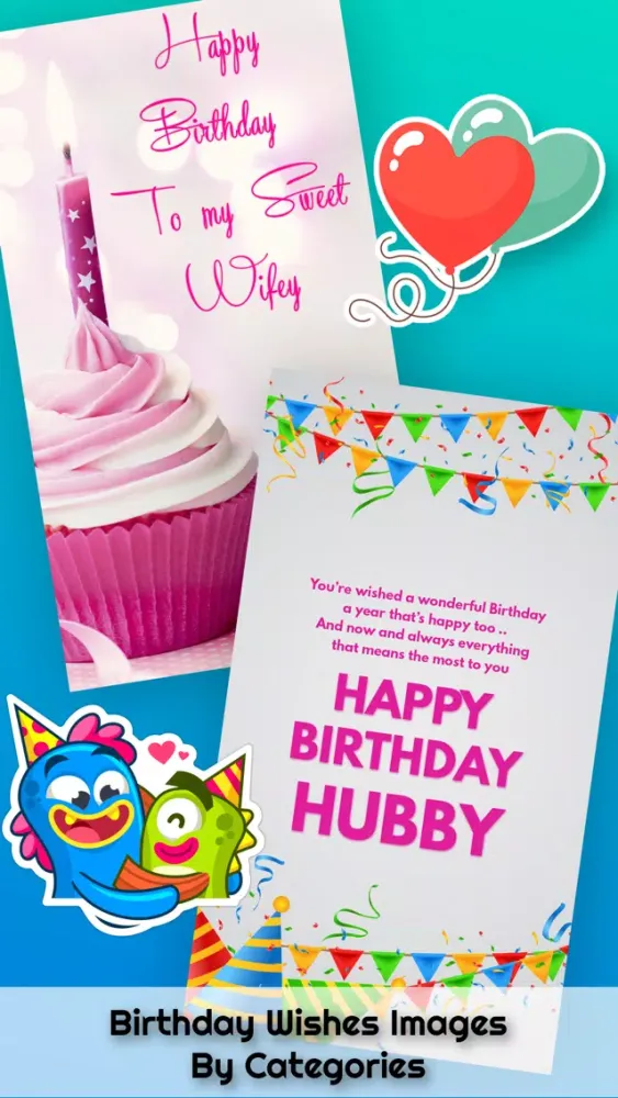 Скриншоты Birthday Wishes Images