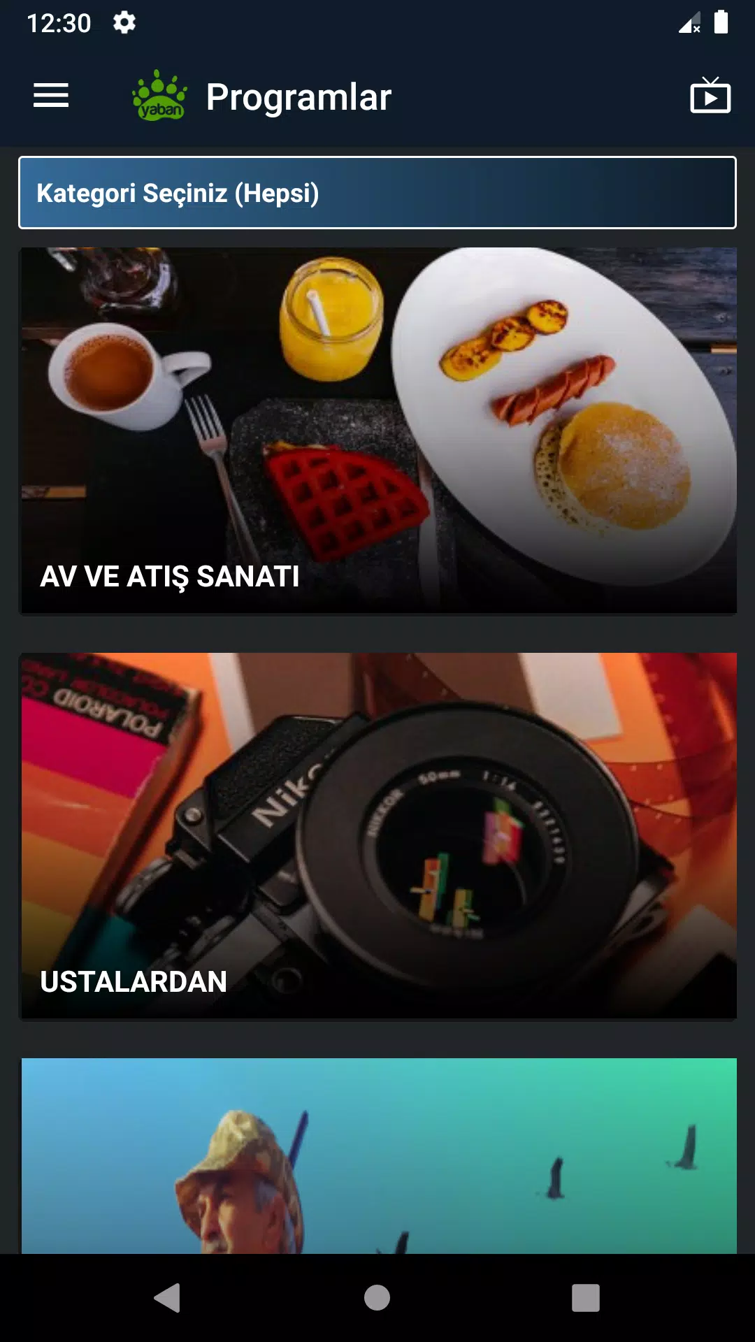 YabanTV Screenshots