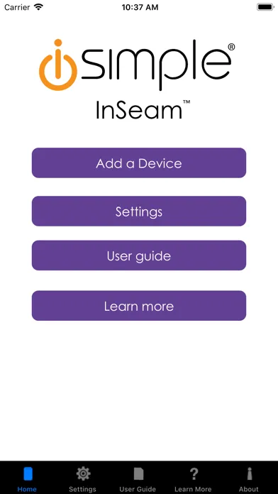 InSeam سکرین شاٹس