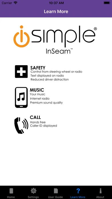 InSeam سکرین شاٹس
