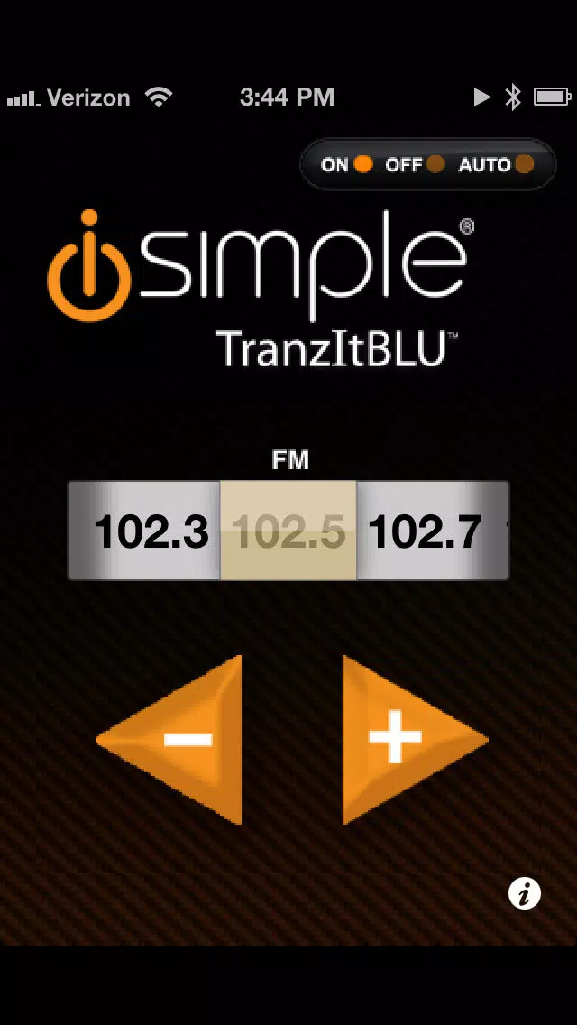 Tangkapan skrin iSimple TranzIt BLU