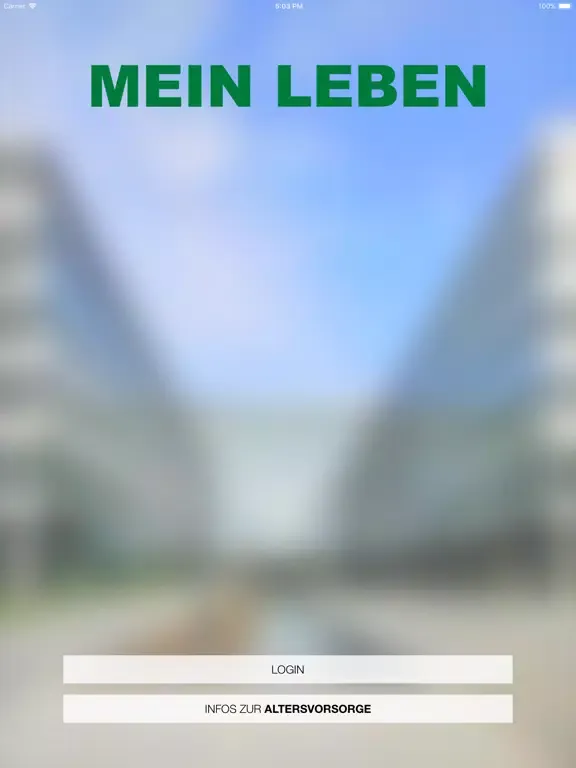 Mein Leben iPad  Screenshots