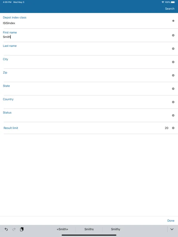 Capturas de tela do WebArchive iPad 