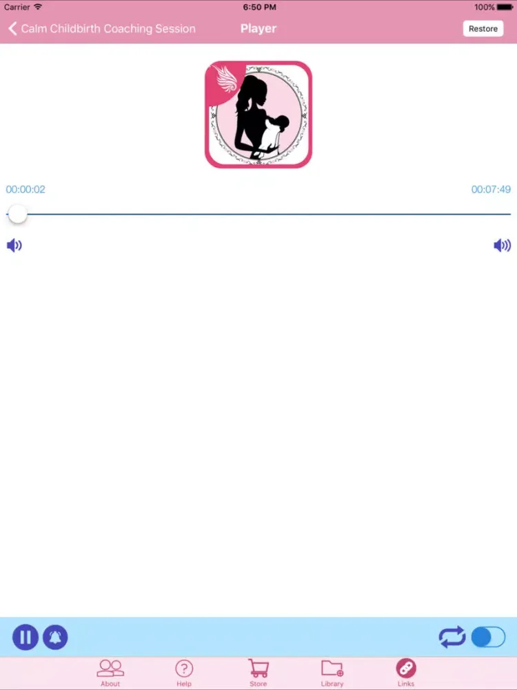 Calm Childbirth Hypnobirthing iPad  スクリーンショット