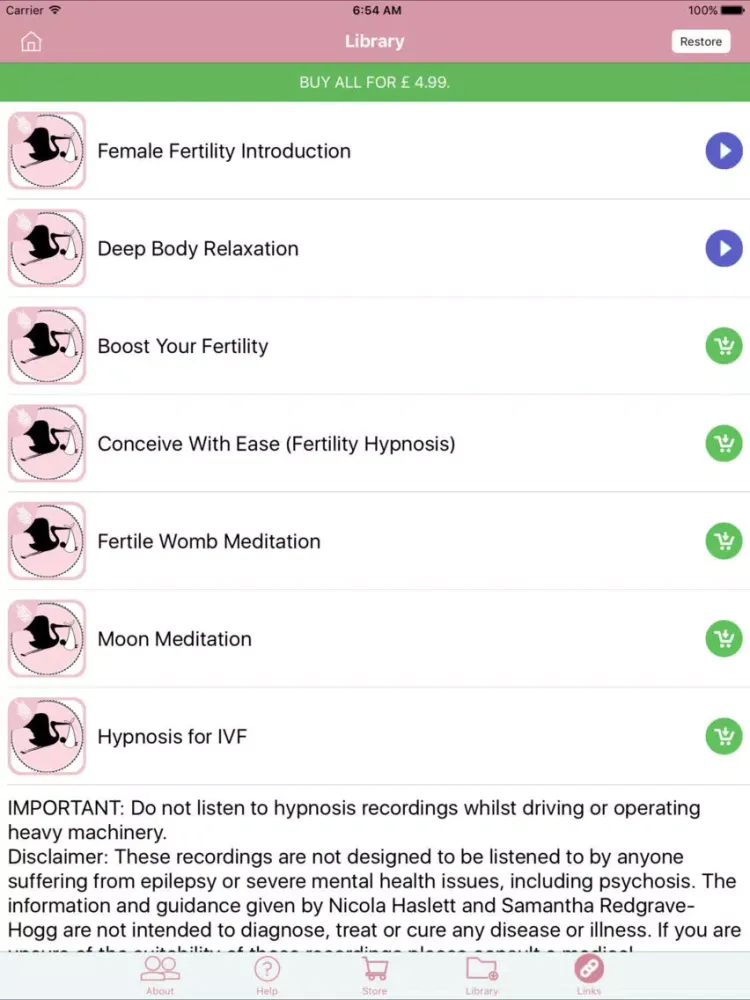 Female Fertility & Pregnancy H iPad 應用截圖