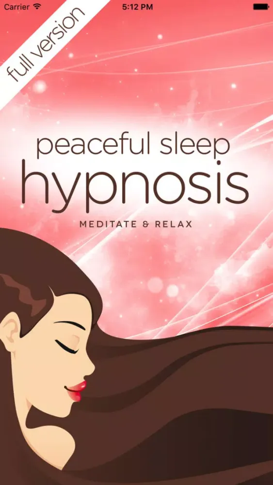 Peaceful Sleep Hypnosis Full Version Screenshots
