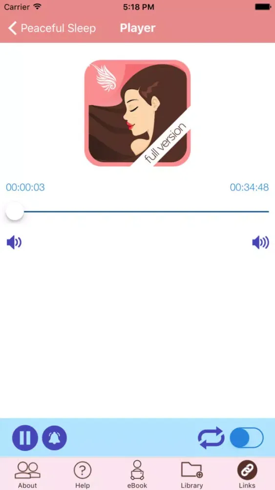 Peaceful Sleep Hypnosis Full Version Screenshots