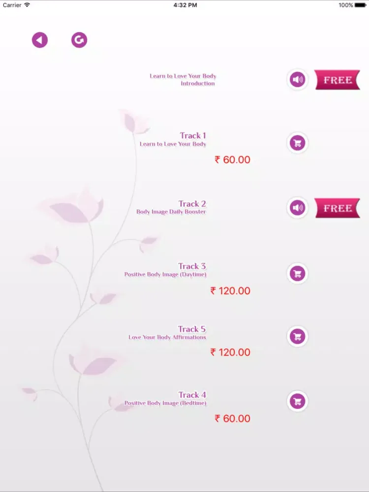 Tangkapan layar Love Yourself Hypnosis: Instant Body Confidence iPad 