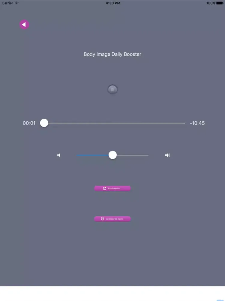 Tangkapan layar Love Yourself Hypnosis: Instant Body Confidence iPad 