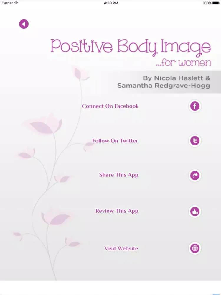 Tangkapan layar Love Yourself Hypnosis: Instant Body Confidence iPad 
