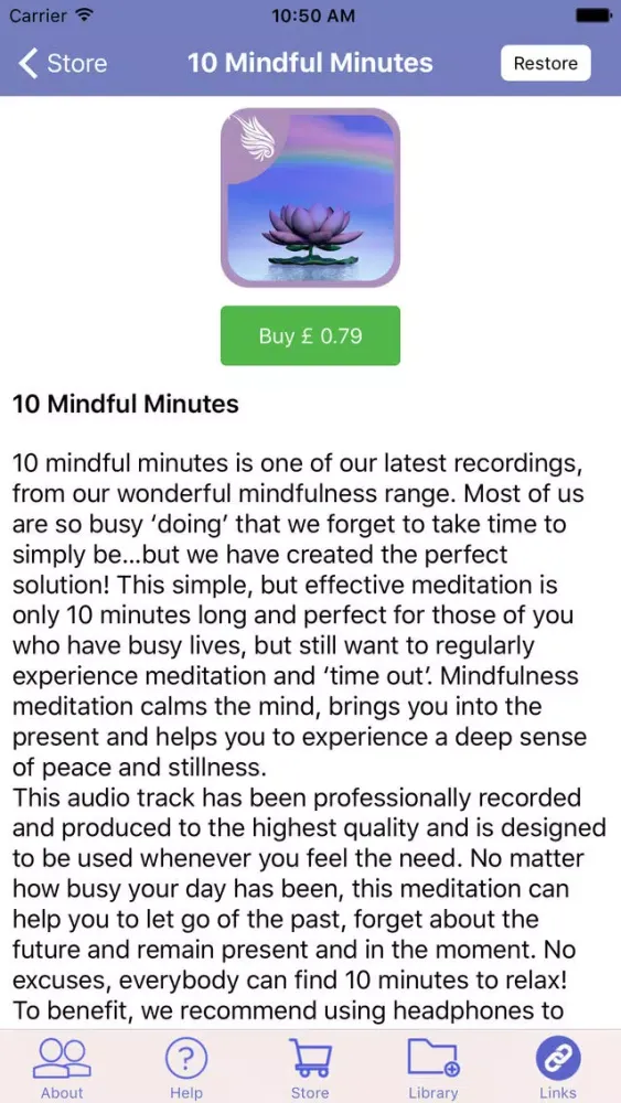 Simply Relax NOW:Mindful Meditations for Anxiety Screenshots