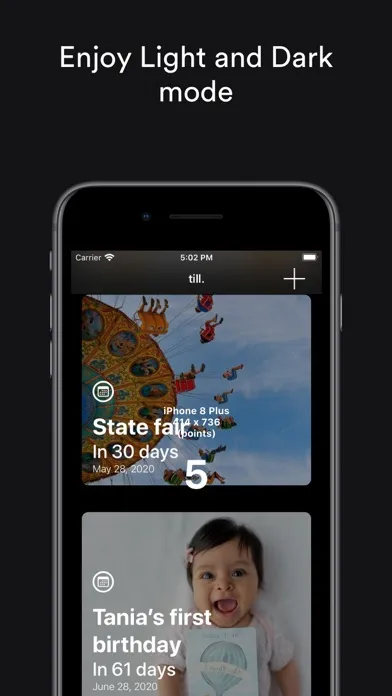 Capturas de pantalla de Till - Days Countdown