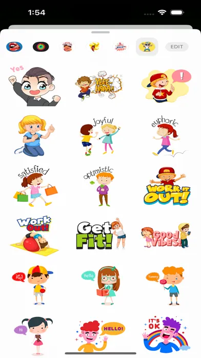 صور Cute Kids Strikers Set