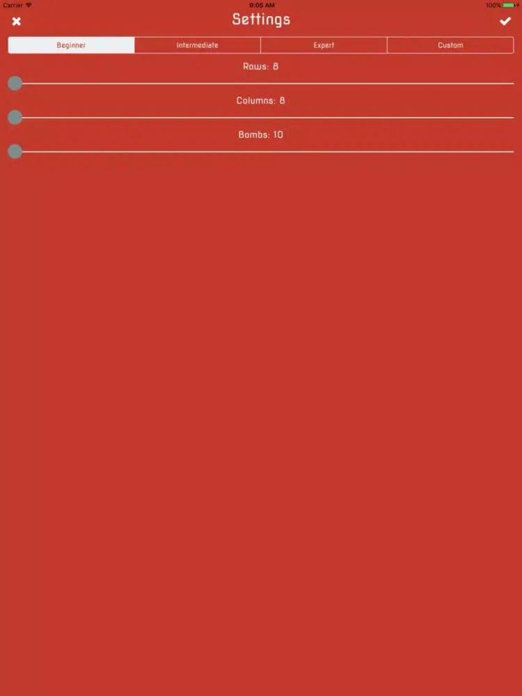 Minesweeper Puzzle Game iPad  Screenshots
