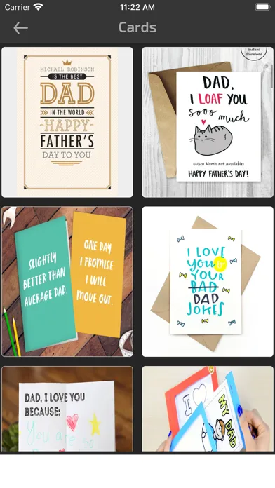 تصاویر Fathers Day Wishes Frame Cards