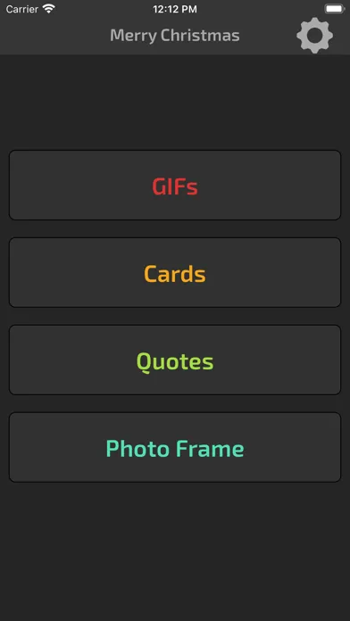 Capturas de pantalla de Christmas Wishes Card Greeting