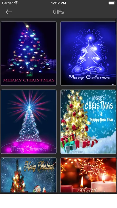 Capturas de pantalla de Christmas Wishes Card Greeting