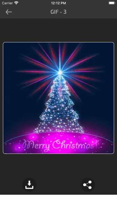 Capturas de pantalla de Christmas Wishes Card Greeting