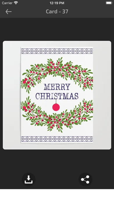 Capturas de pantalla de Christmas Wishes Card Greeting
