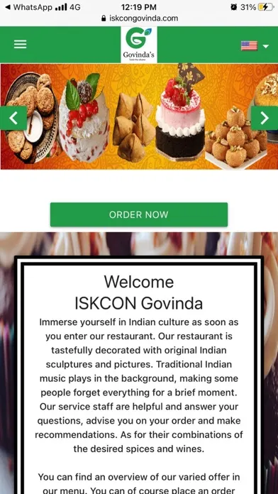 ISKCON Govinda স্ক্রিনশট