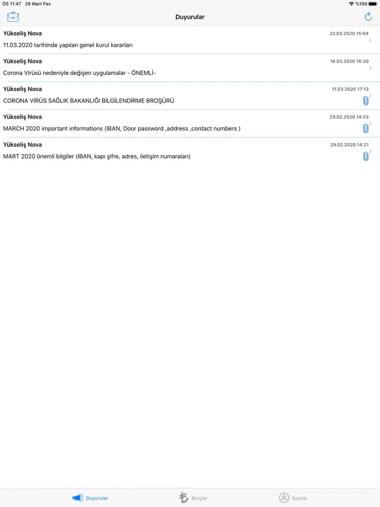 Скриншоты Ulak | Building Management iPad 