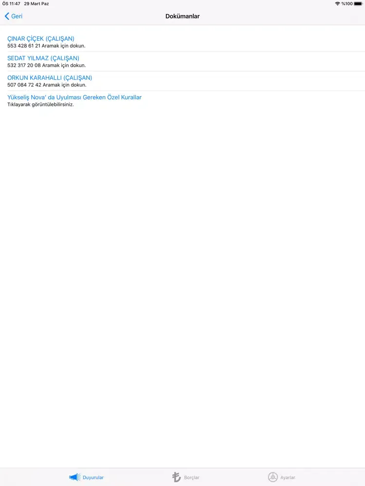 Скриншоты Ulak | Building Management iPad 
