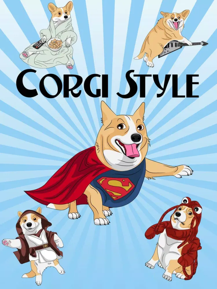 ภาพหน้าจอของ Corgi Style iPad 