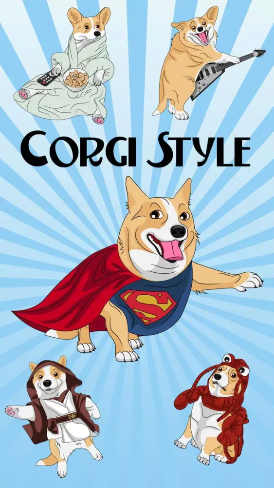 ภาพหน้าจอของ Corgi Style