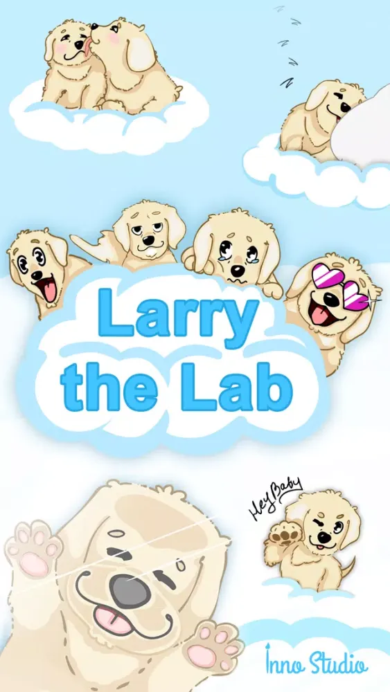 صور Larry the Lab - Animated Stickers