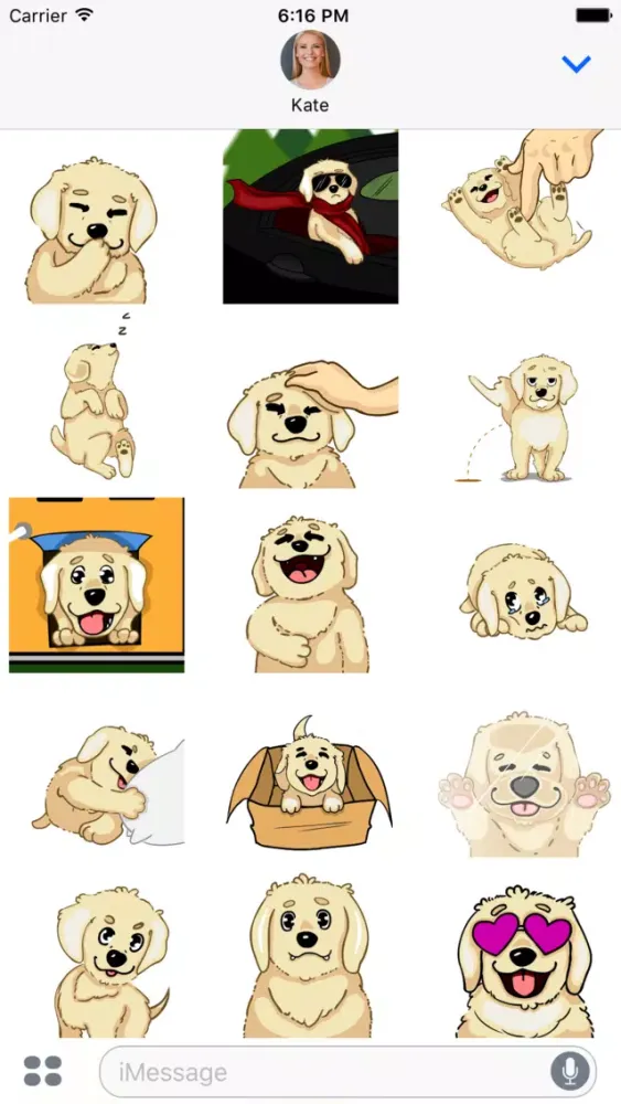 صور Larry the Lab - Animated Stickers