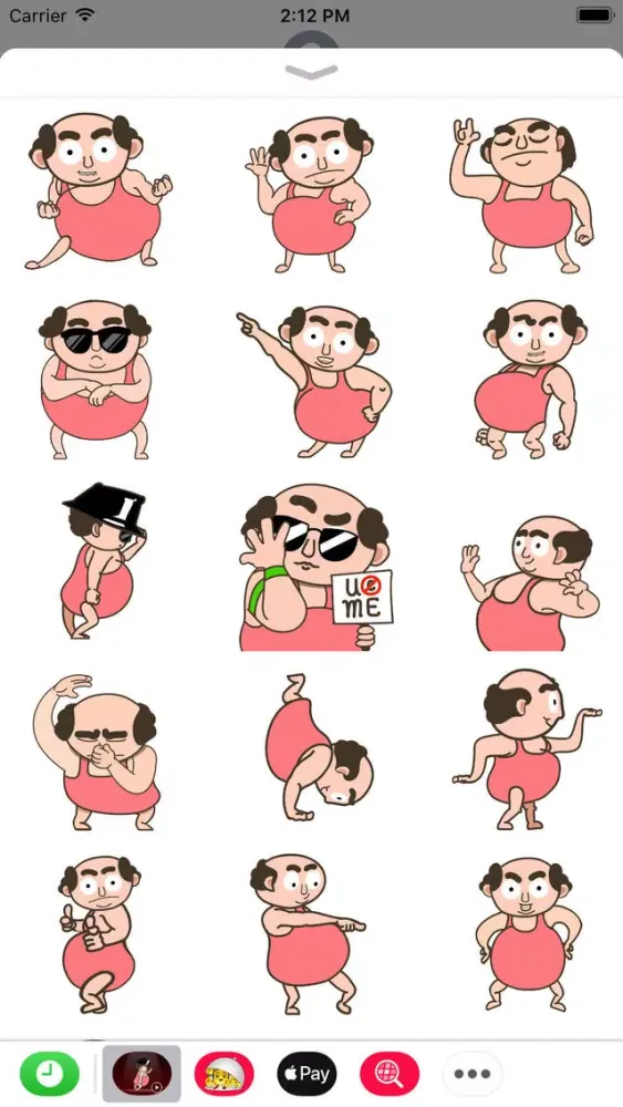 Tangkapan layar Tony the Middle Aged Man